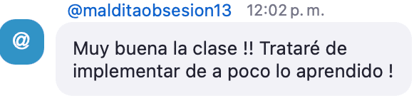 Clase opiniones 16